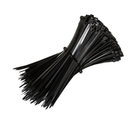 Хомут нейлоновый (стяжка) 3,6х200 черный (100шт-уп) ETP