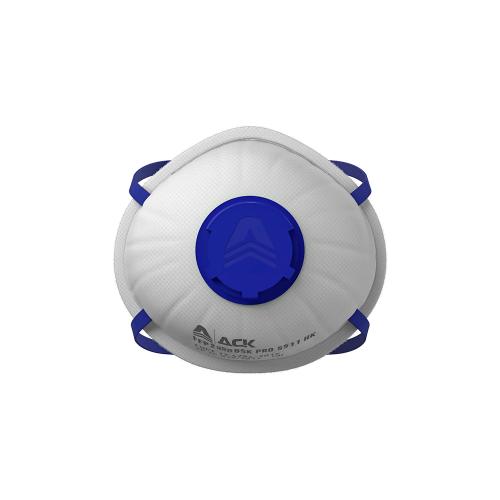 Полумаска фильтрующая для защиты от аэрозолей DSK PRO 5511 НК с клапаном, класс защиты FFP2 (уп-20шт)