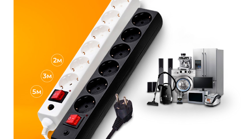 Скидка на сетевые фильтры ETP с 6 розетками