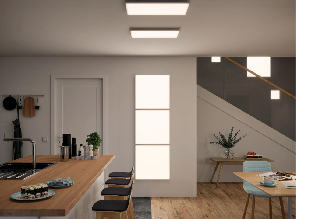 Светодиодная панель ДВО в интерьере