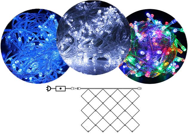 Гирлянда сетка