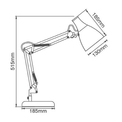 Размеры светильника HN2103